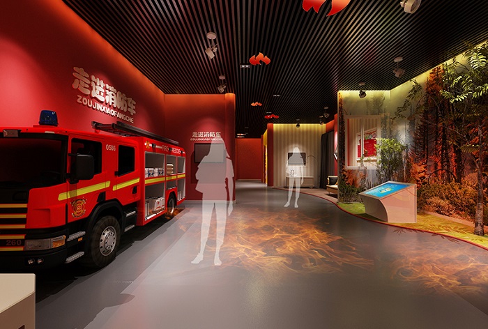 x走進(jìn)消防車