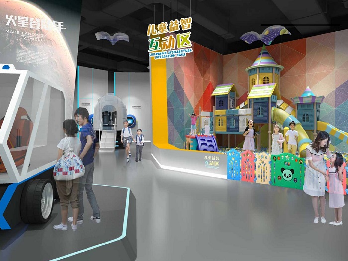 vr科普館兒童益智互動區 vr科普館兒童益智互動區