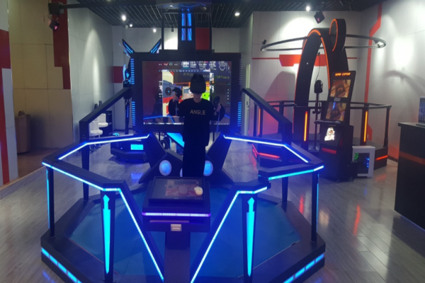 一帥哥vr體驗館體驗科普設備