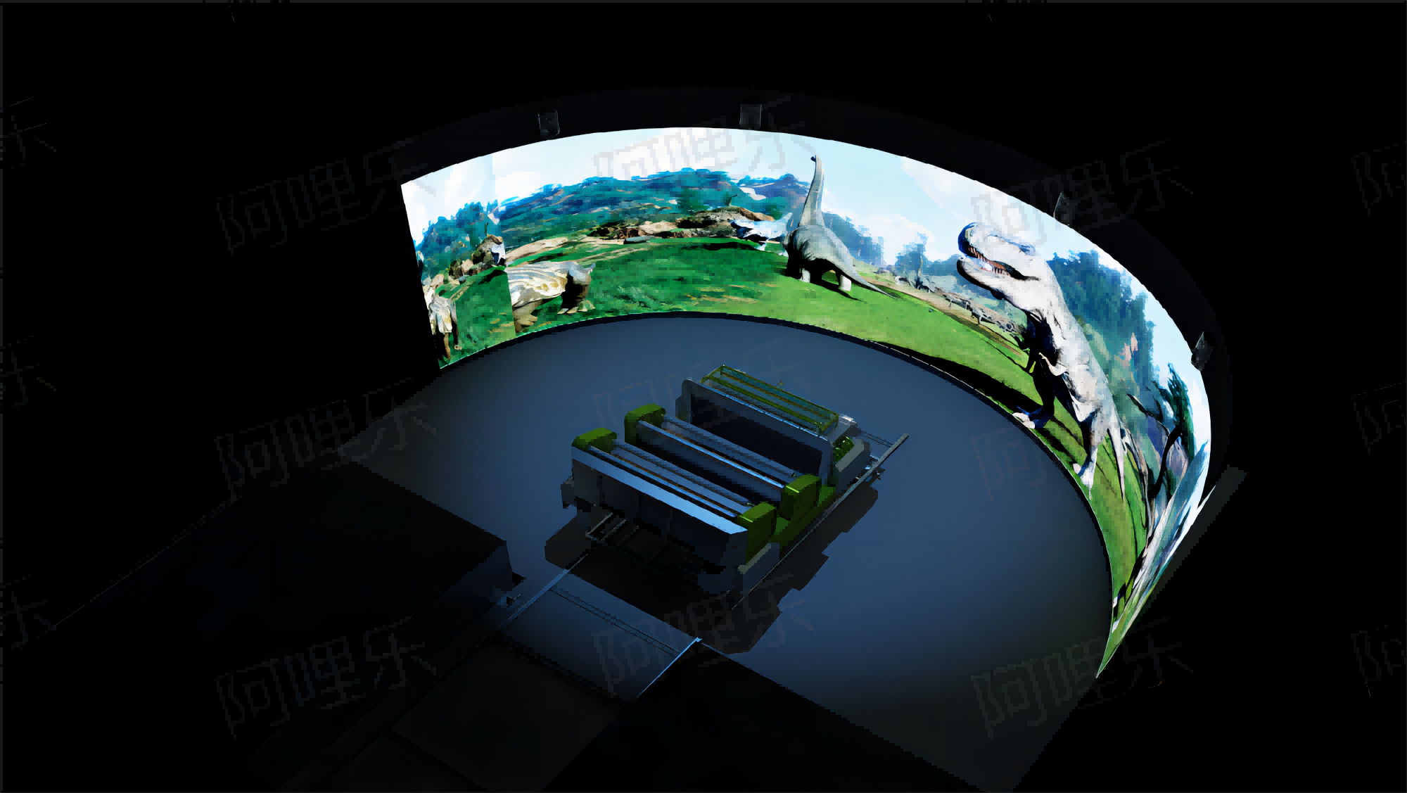 阿哩樂裸眼3D軌道影院為景區(qū)帶來全新體驗,打破傳統(tǒng)助力場地引流